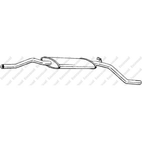 Compre Silenciador central de BOSAL online para Maestro Hatchback a preços moderados