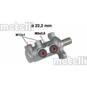 Hauptbremszylinder für ALFA ROMEO von METELLI