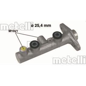 Acquista Cilindro maestro del freno da METELLI 05-0347 a buon mercato per soli 96,69 €
