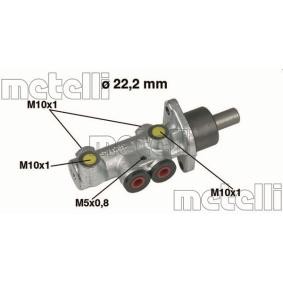 Achetez des Maître-cylindre de frein METELLI 05-0353 à prix pour 50,32 €