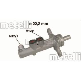 Hauptbremszylinder 05-0535 von METELLI günstig für 109,91 € online kaufen
