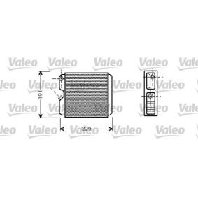 Wärmetauscher, Innenraumheizung 812147 von VALEO günstig für 79,90 € online kaufen