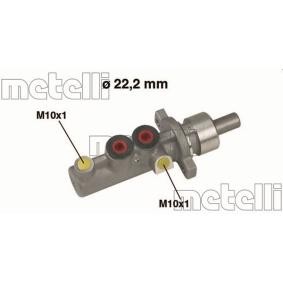 Acquista Cilindro maestro del freno da METELLI 05-0348 a buon mercato per soli 83,39 €