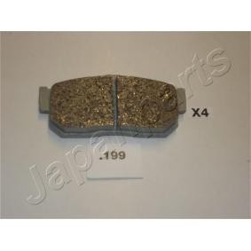 Bremsbeläge für INFINITI von JAPANPARTS