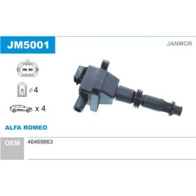 Zündspule JM5001 von JANMOR günstig für 29,61 € online kaufen