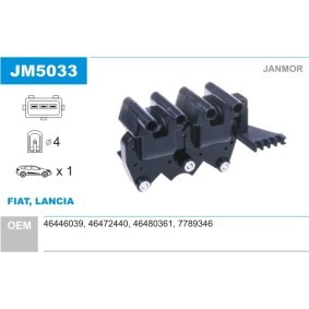 Zündspule JM5033 von JANMOR günstig für 35,96 € online kaufen