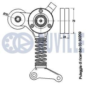 Radlagersatz 5732 von RUVILLE günstig für 38,11 € online kaufen