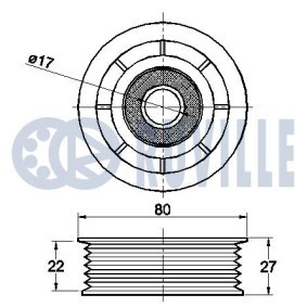 Radlagersatz 6521 von RUVILLE günstig für 93,74 € online kaufen