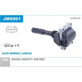 Zündspule für ALFA ROMEO von JANMOR