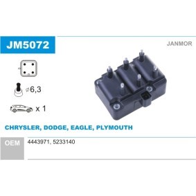 Acquista Bobina d'accensione da JANMOR JM5072 a buon mercato per soli 37,81 €