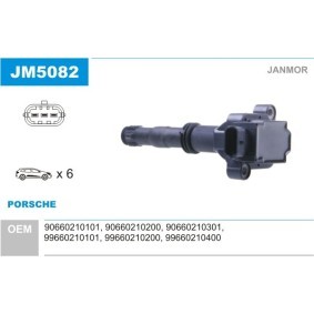 Zündspule für PORSCHE von JANMOR