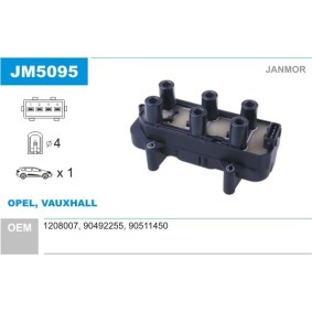 Zündspule JM5095 von JANMOR günstig für 63,29 € online kaufen