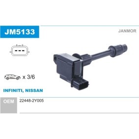 Zündspule für NISSAN von JANMOR