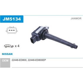 Zündspule JM5134 von JANMOR günstig für 48,52 € online kaufen