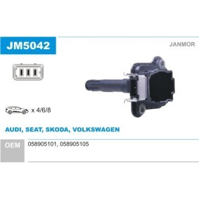 Zündspule JM5042 von JANMOR günstig für 32,89 € online kaufen