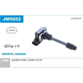 Zündspule für INFINITI von JANMOR
