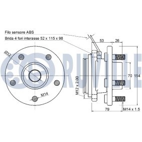 Lichtmaschine, Ersatzteile des Herstellers RUVILLE - Originalware Artikelnummer: 55294