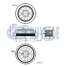 Compre Tensor, correia trapezoidal estriada da RUVILLE 55359 a um preço baixo por 87,54 €