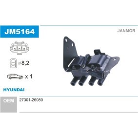 Zündspule für HYUNDAI von JANMOR