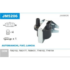 Zündspule für LANCIA von JANMOR