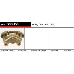 Bremssattel DC72459 von DELCO REMY günstig für 70,40 € online kaufen