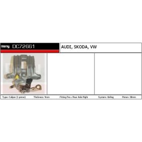 Bremssattel DC72661 von DELCO REMY günstig für 85,15 € online kaufen