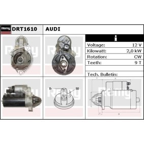 Anlasser für AUDI von DELCO REMY
