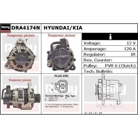 Lichtmaschine DRA4174N von DELCO REMY günstig für 320,74 € online kaufen