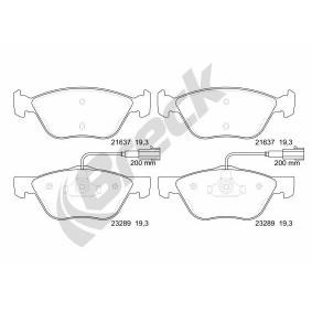 Achetez des Plaquettes de frein BRECK 23289 00 701 10 à prix pour 46,07 €