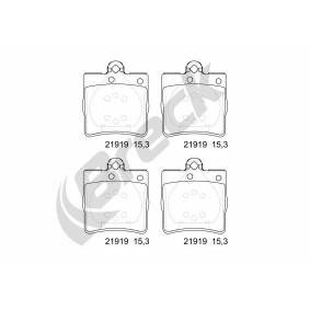 Achetez des Plaquettes de frein BRECK 21919 00 702 00 à prix pour 47,66 €