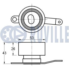 Generatorfreilauf 55625 von RUVILLE günstig für 30,80 € online kaufen