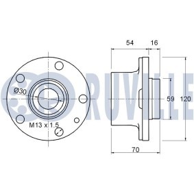 Staubschutzsatz, Stoßdämpfer 815409 von RUVILLE günstig für 18,38 € online kaufen