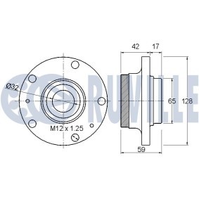 Staubschutzsatz, Stoßdämpfer 815805 von RUVILLE günstig für 1,34 € online kaufen