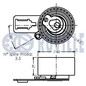 Wasserpumpe 66824 von RUVILLE günstig für 25,31 € online kaufen