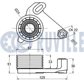 Hydrostößel 265960 von RUVILLE günstig für 12,38 € online kaufen