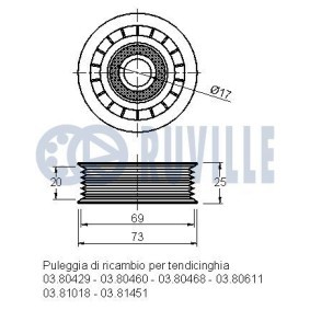 Steuerkette 3459004 von RUVILLE günstig für 53,00 € online kaufen