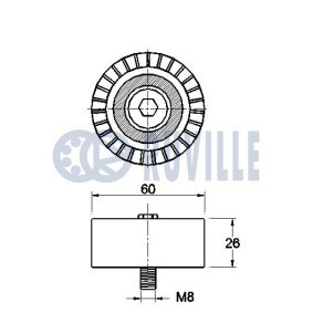 Generatorfreilauf 56649 von RUVILLE günstig für 26,88 € online kaufen
