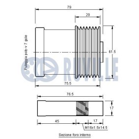 Generatorfreilauf 57062 von RUVILLE günstig für 30,24 € online kaufen