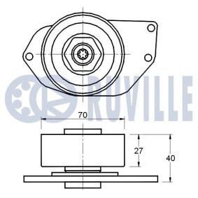 Zahnrad, Nockenwelle des Herstellers RUVILLE - Originalware Artikelnummer: 205902
