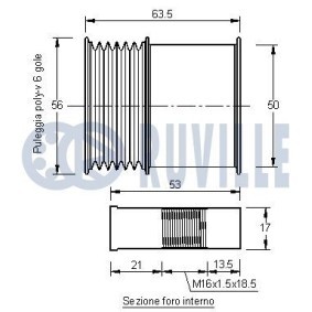 Wasserpumpe 69003 von RUVILLE günstig für 28,17 € online kaufen