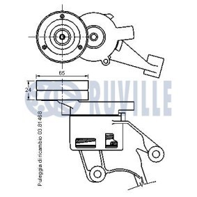 Wasserpumpe für ISUZU von RUVILLE