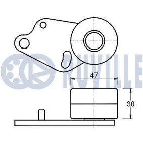 Umlenk- / Führungsrolle, Keilrippenriemen 55935 von RUVILLE günstig für 8,05 € online kaufen