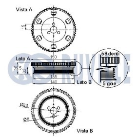 Rollensatz, Zahnriemen 5534250 von RUVILLE günstig für 52,98 € online kaufen