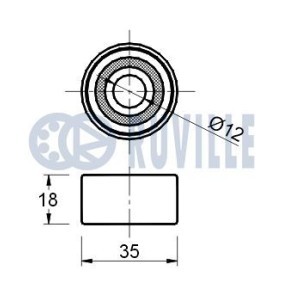 Radlagersatz 5133 von RUVILLE günstig für 43,11 € online kaufen