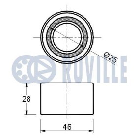Radlagersatz 5136 von RUVILLE günstig für 19,25 € online kaufen