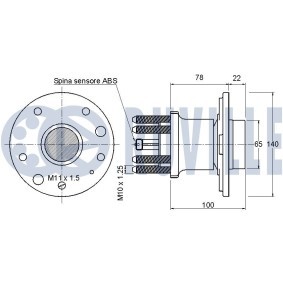 Rollensatz, Zahnriemen 5550254 von RUVILLE günstig für 67,46 € online kaufen