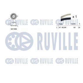 Wasserpumpe + Zahnriemensatz 59003701 von RUVILLE günstig für 53,66 € online kaufen