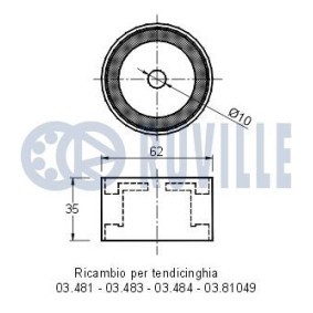 Radlagersatz 5358 von RUVILLE günstig für 128,09 € online kaufen