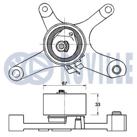 Radlagersatz 7023 von RUVILLE günstig für 21,66 € online kaufen