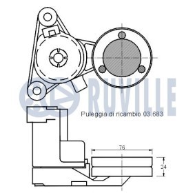 Rollensatz, Zahnriemen 5597150 von RUVILLE günstig für 50,79 € online kaufen